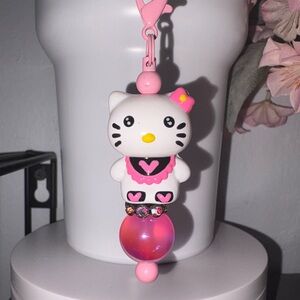 Pink and White Hello Kitty Doll Tumbler Accessories